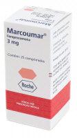 MARCOUMAR cpr 3 mg fl verre 25 pce