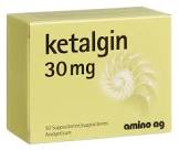 KETALGINE supp 30 mg 10 pce