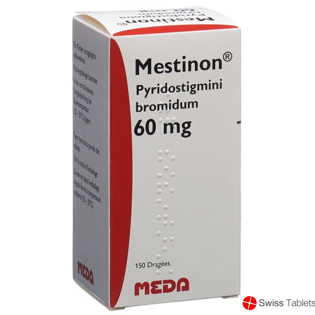 MESTINON drag 60 mg fl 150 pce