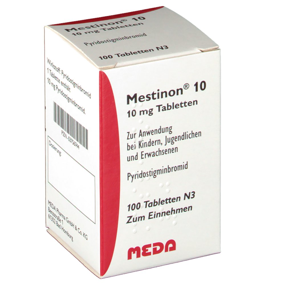 MESTINON cpr 10 mg fl 250 pce