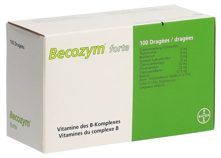 BECOZYM forte drag 100 pce