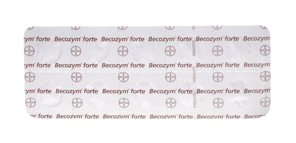 BECOZYM forte drag 20 pce