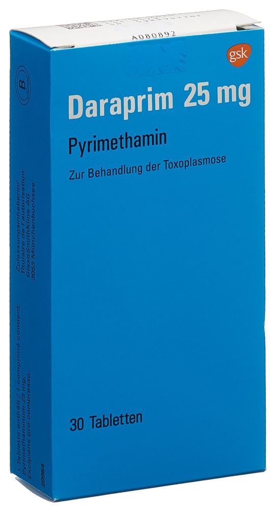 DARAPRIM cpr 25 mg 30 pce