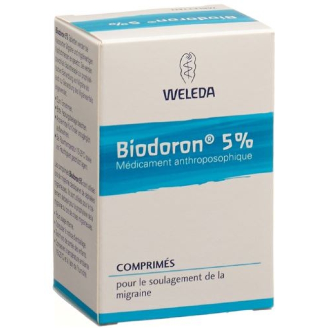 BIODORON 5% cpr fl verre 250 pce