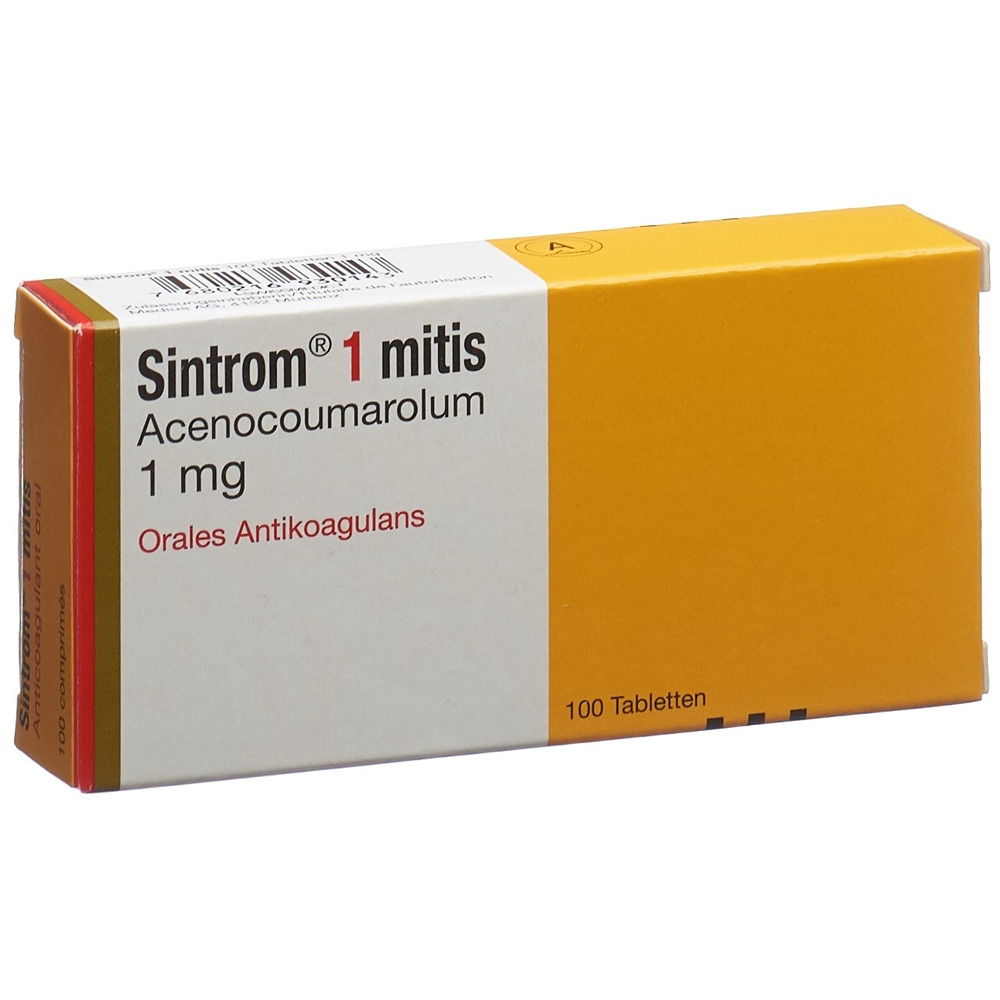 SINTROM 1 mitis cpr 1 mg 100 pce