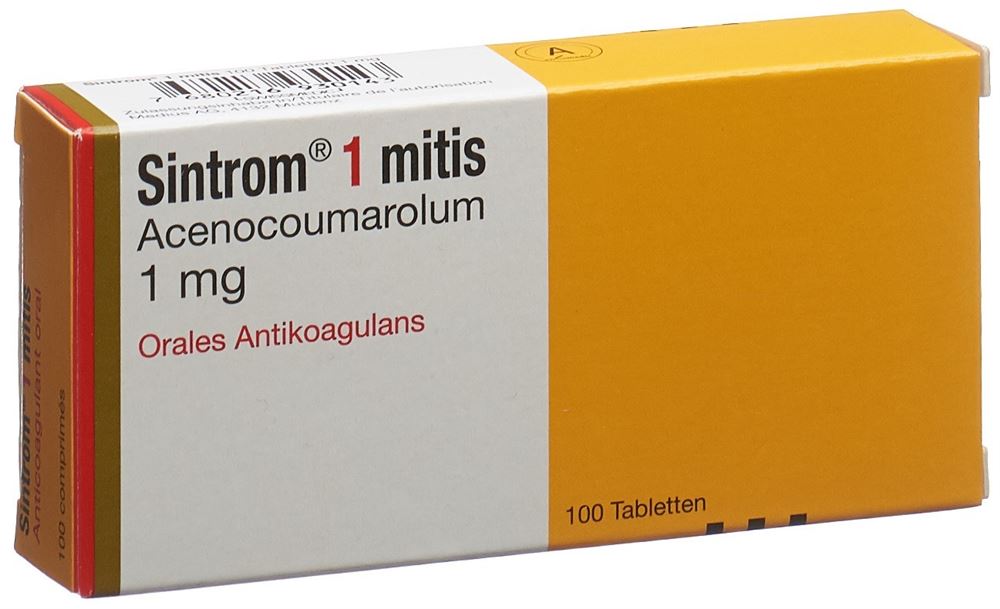 SINTROM cpr 1 mg 100 pce