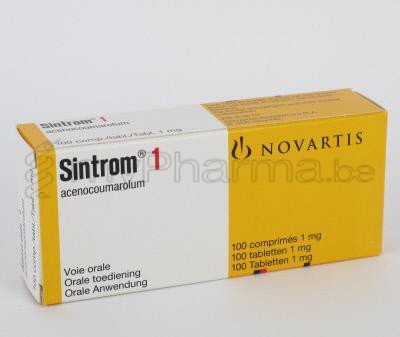 SINTROM 1 mitis cpr 1 mg 1000 pce