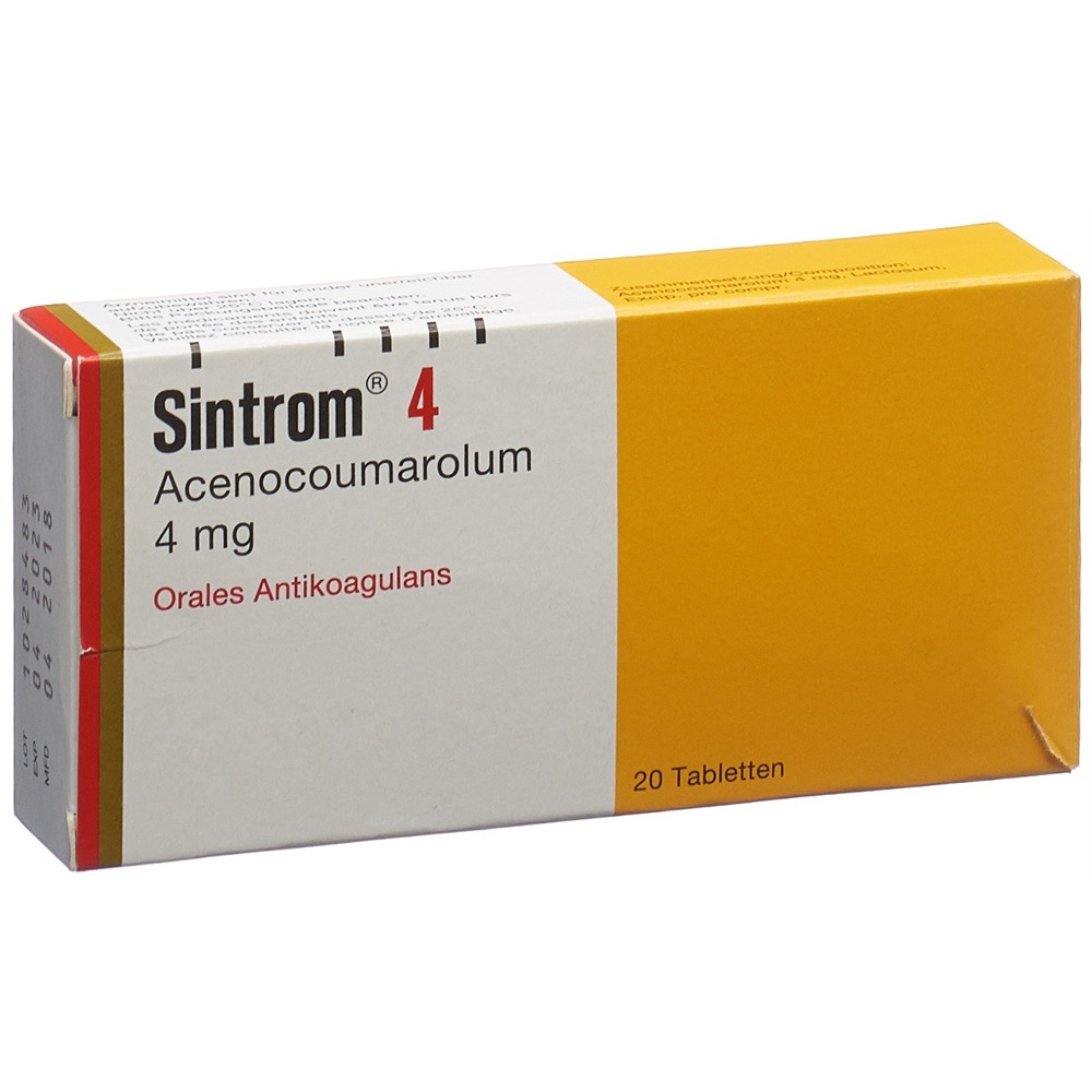 SINTROM 4 cpr 4 mg 20 pce