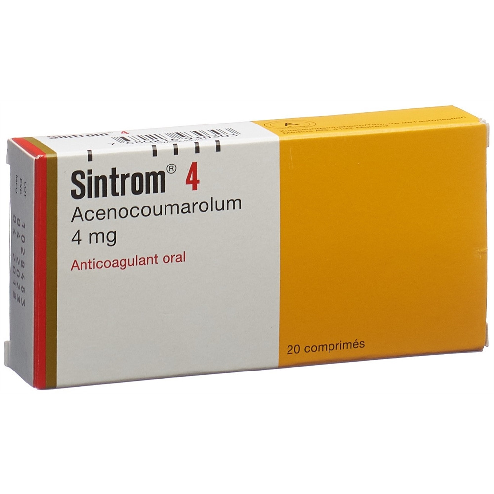 SINTROM cpr 4 mg 20 pce