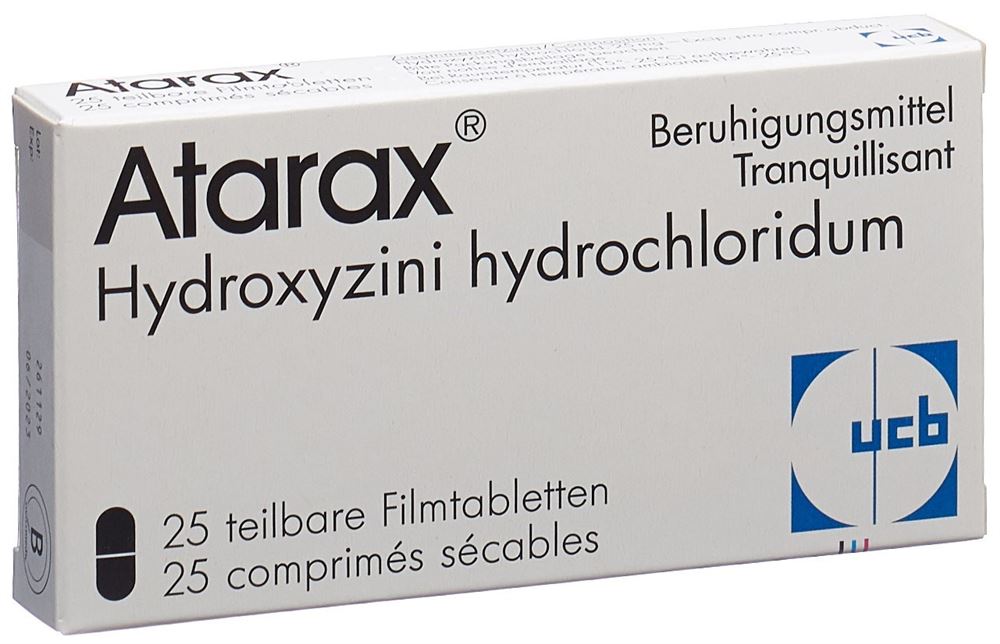 Atarax, comprimés pelliculés
