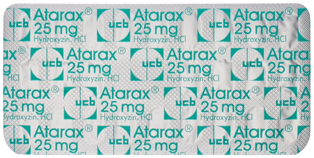 Atarax, comprimés pelliculés