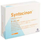 Syntocinon, sol inj 5 U/ml i.m./i.v. (ancien), 5 amp 1 ml