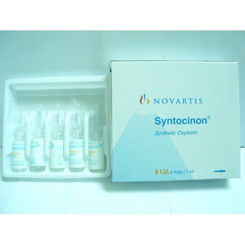 Syntocinon, sol inj 5 U/ml i.m./i.v. (ancien), 5 amp 1 ml