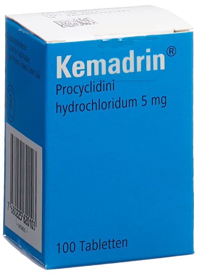 KEMADRIN cpr 5 mg fl 100 pce