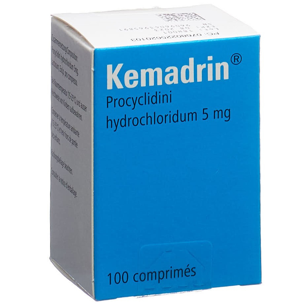 KEMADRIN cpr 5 mg fl 100 pce