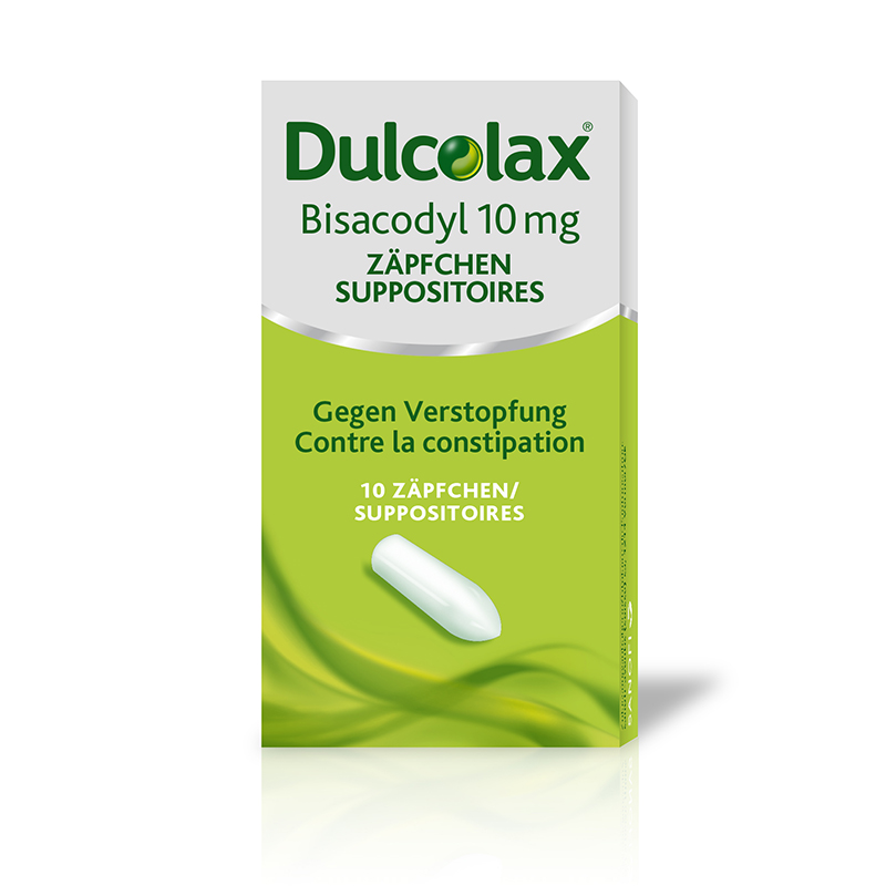 DULCOLAX Bisacodyl supp 10 mg 10 pce