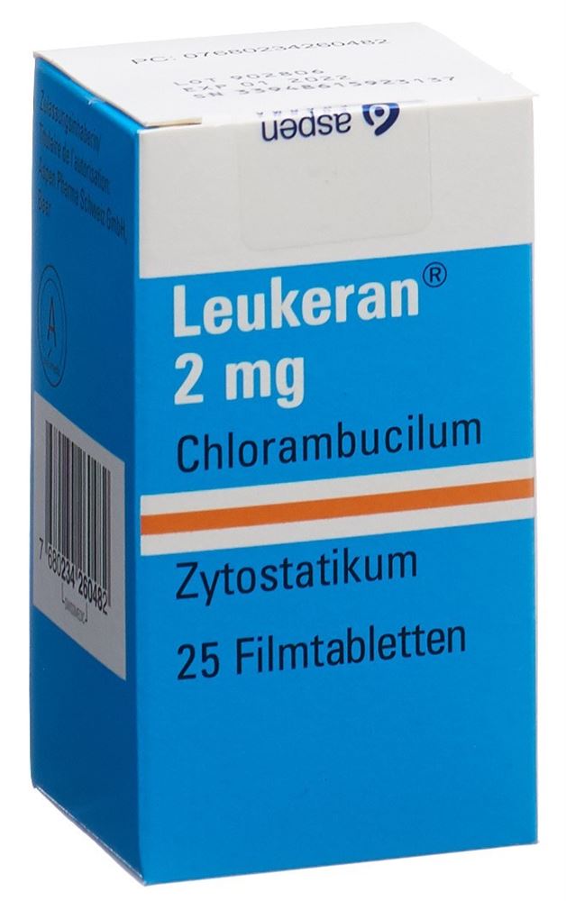 LEUKERAN cpr pell 2 mg 25 pce