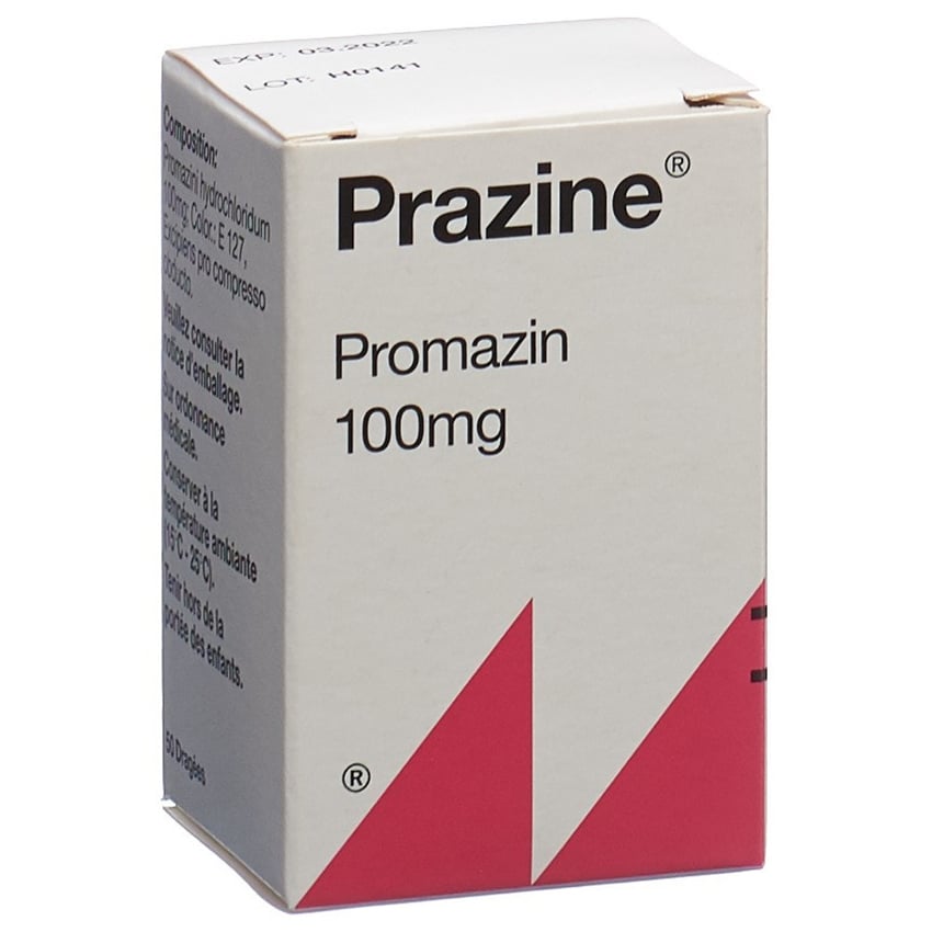 Prazine 100 mg, Dragées