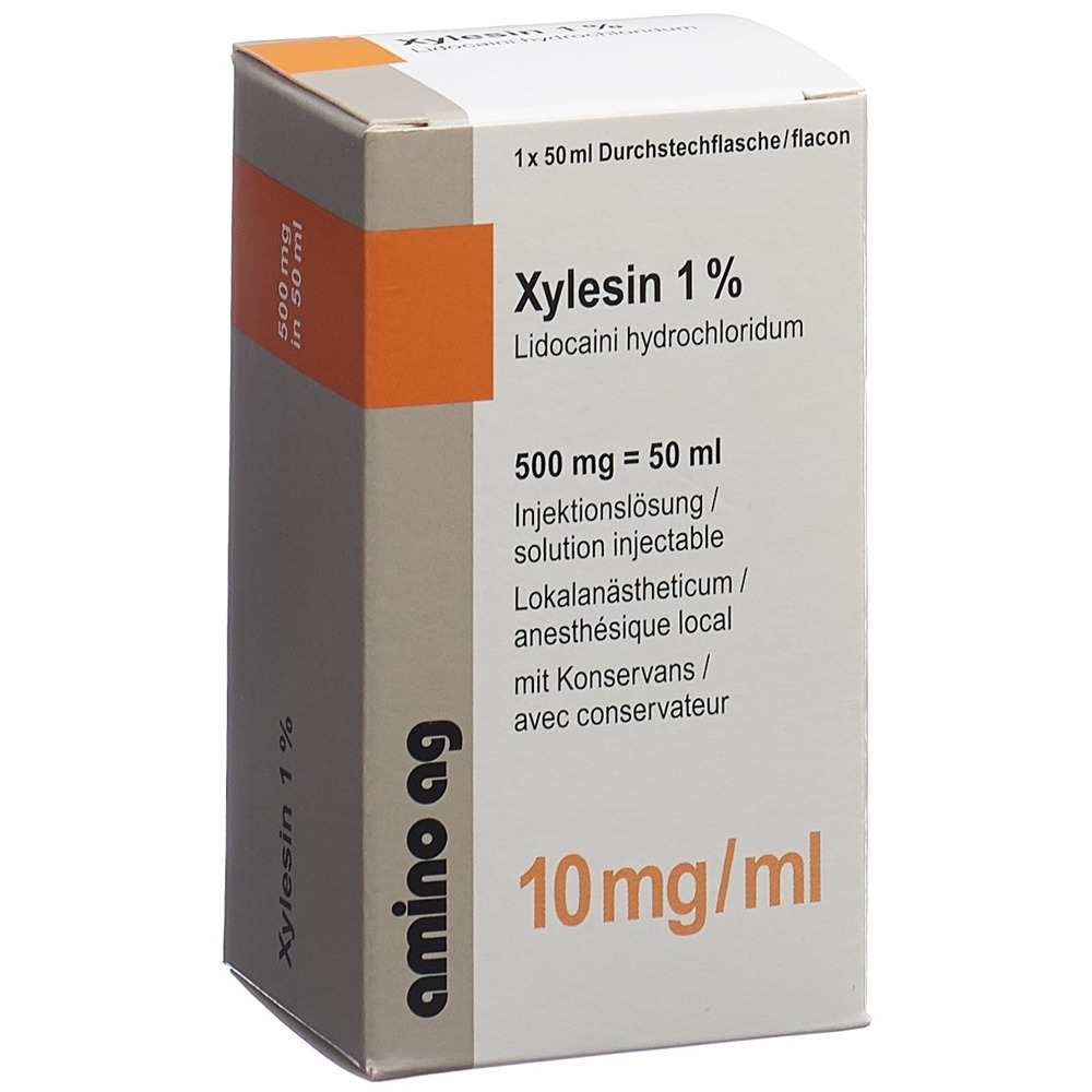 XYLESINE sol inj 500 mg/50ml a cons 50 ml