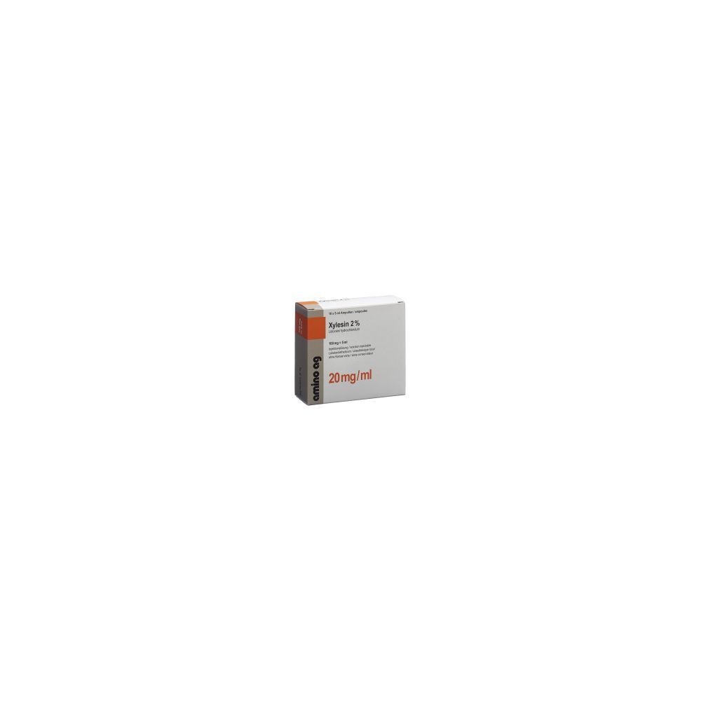 XYLESINE sol inj 100 mg/5ml 100 amp 5 ml