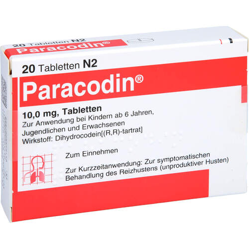 PARACODIN gouttes 1 % fl 20 ml