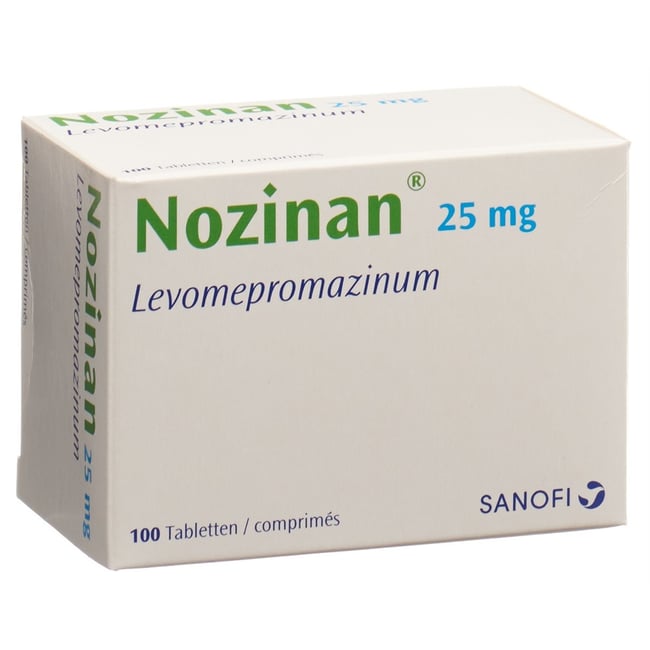 NOZINAN cpr pell 25 mg 100 pce
