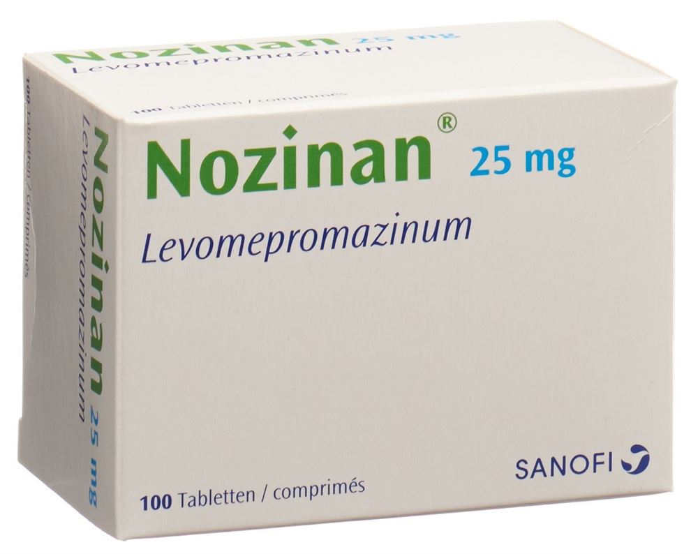NOZINAN cpr pell 25 mg 100 pce