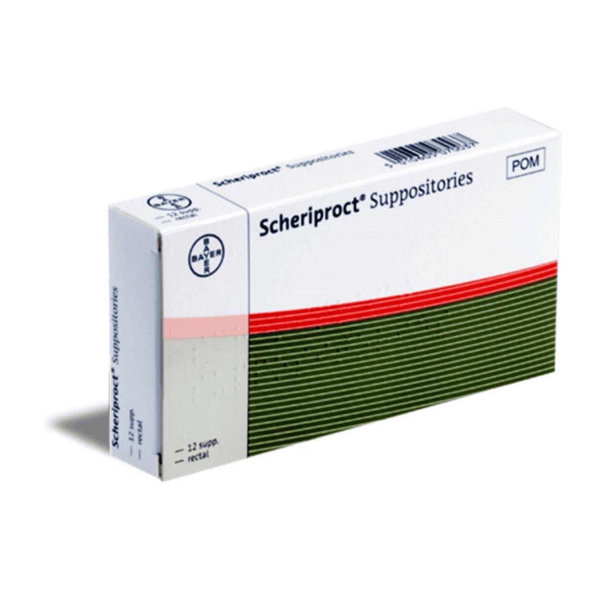 SCHERIPROCT supp 12 pce