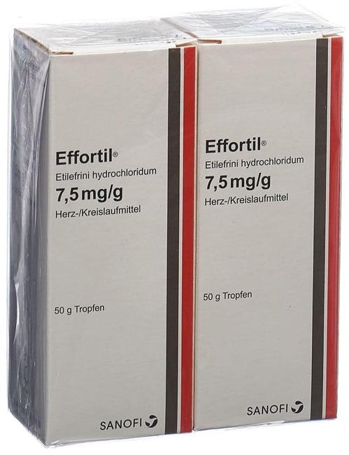 EFFORTIL gouttes 7.5 mg/g 2 x 50 g