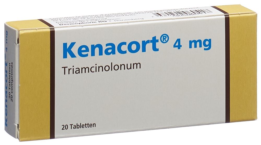 KENACORT cpr 4 mg 20 pce