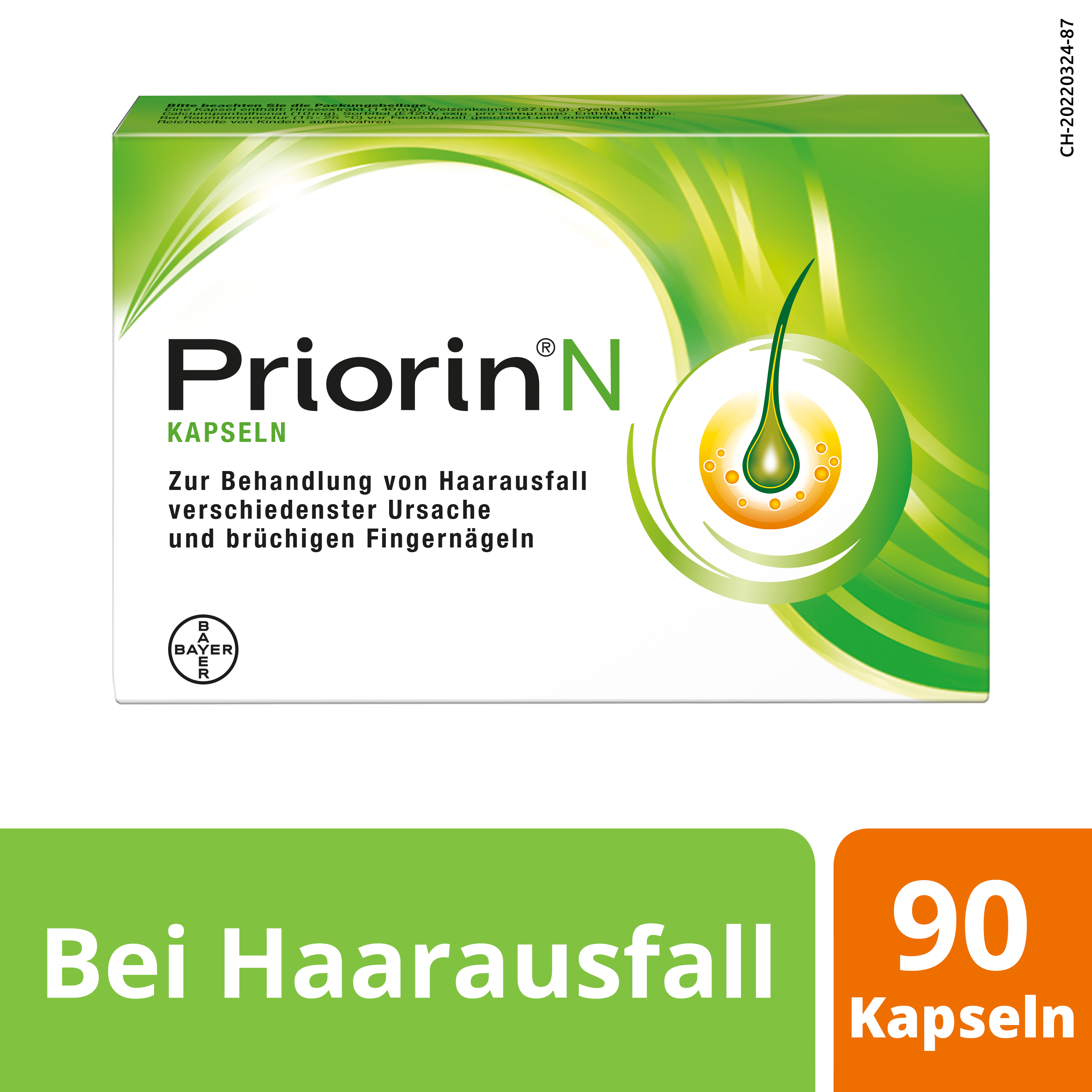 PRIORIN N caps 90 pce