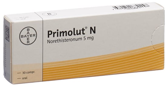 PRIMOLUT N cpr 5 mg 30 pce