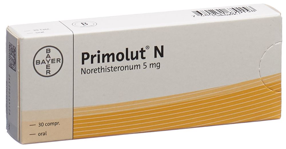 PRIMOLUT N cpr 5 mg 30 pce