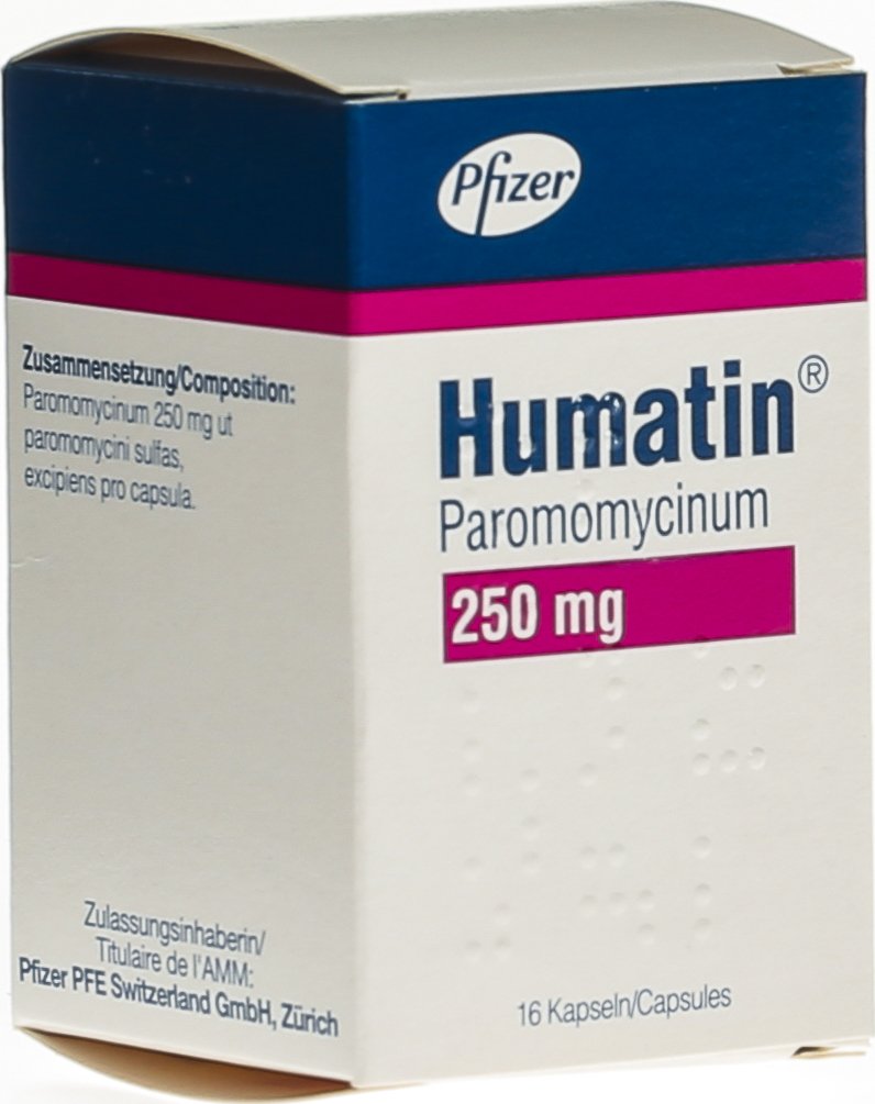HUMATIN caps 250 mg bte 16 pce