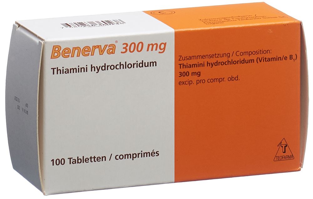 BENERVA cpr 300 mg 100 pcs