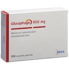 GLUCOPHAGE cpr pell 850 mg 100 pce