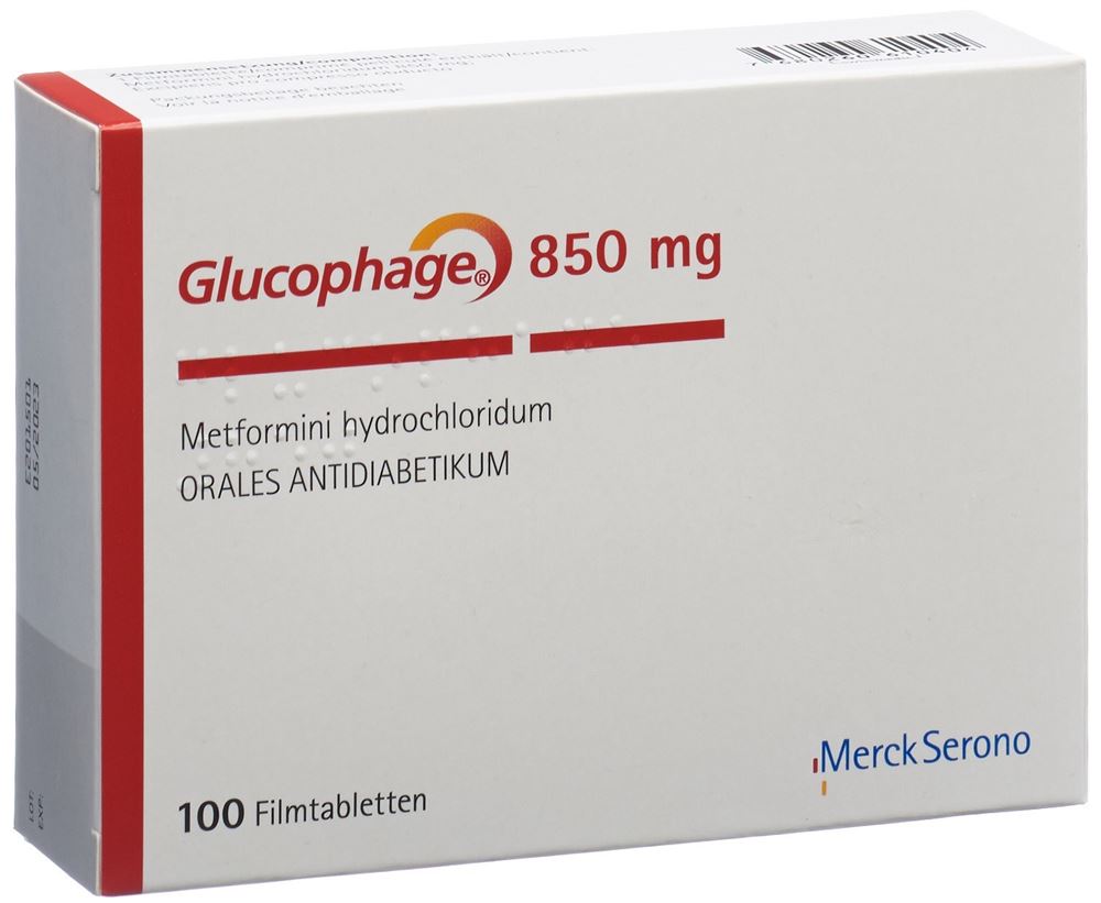 Glucophage 850, Filmtabletten