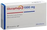 GLUCOPHAGE cpr pell 1000 mg 60 pce