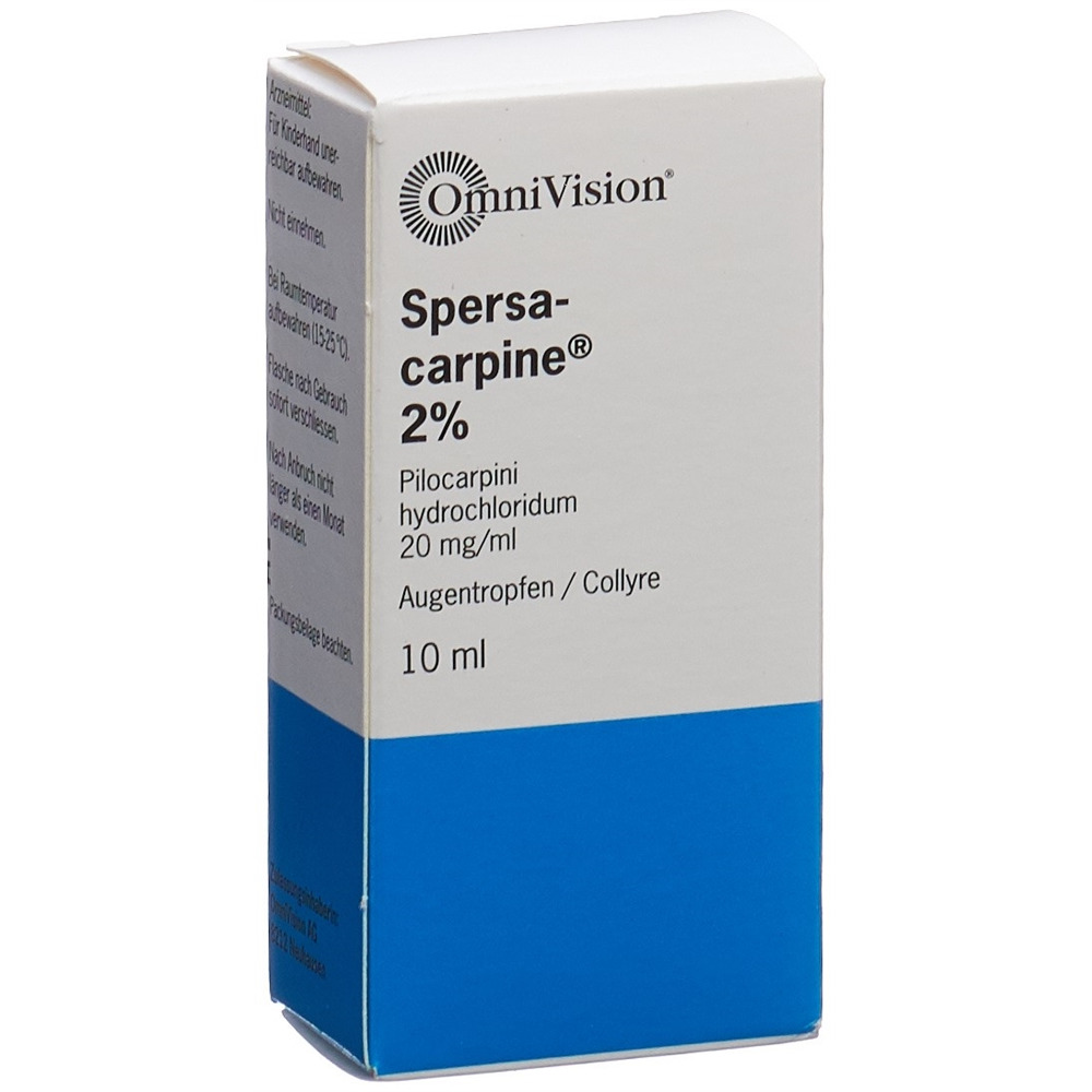 SPERSACARPINE gtt opht 2 % fl 10 ml