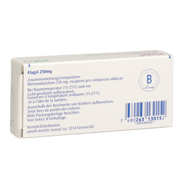FLAGYL cpr pell 250 mg 20 pce