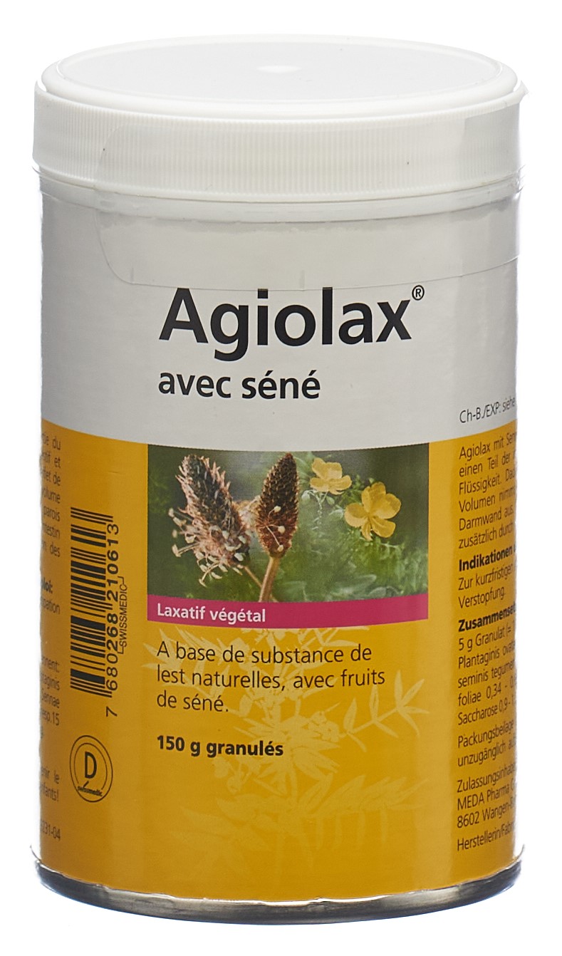 AGIOLAX avec séné gran (D) bte 150 g