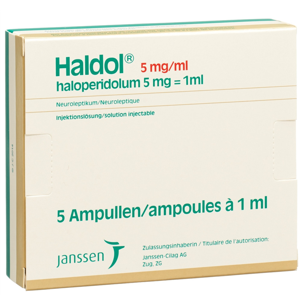 HALDOL sol inj 5 mg/ml i.m. 5 amp 1 ml