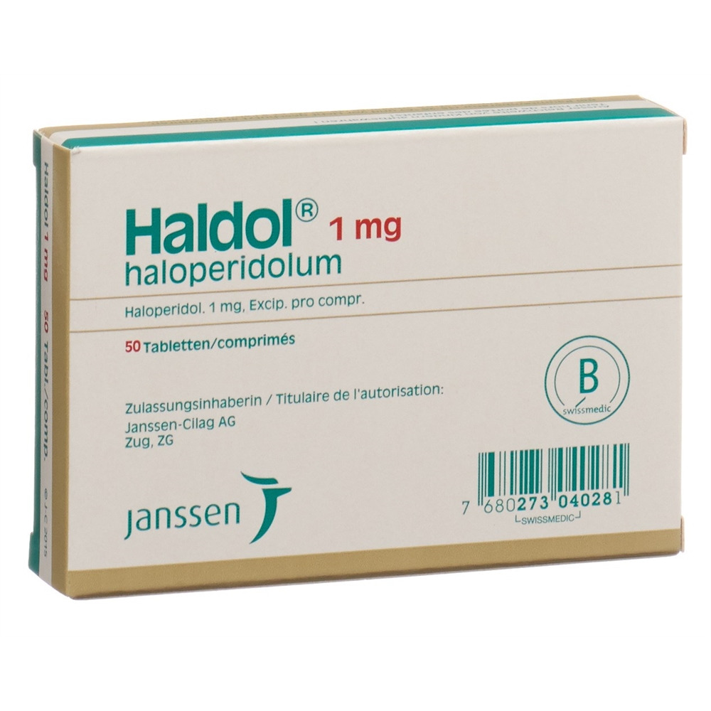 HALDOL cpr 1 mg 50 pce