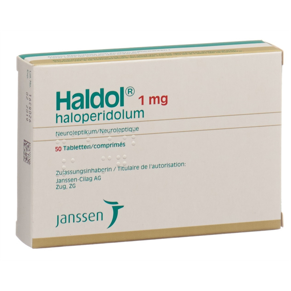 HALDOL cpr 1 mg 50 pce