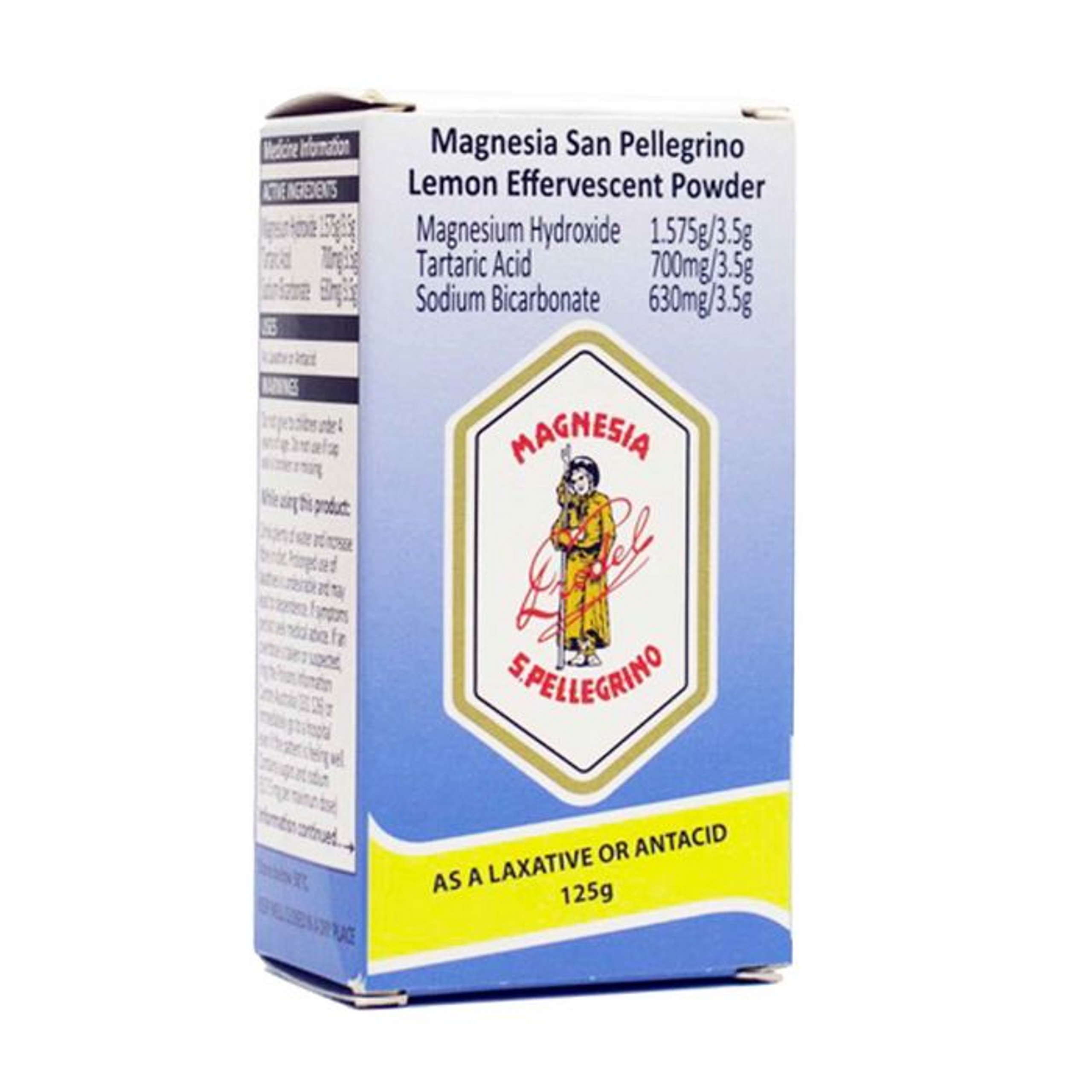 MAGNESIA S PELLEGRIN pdr eff s arôme 125 g