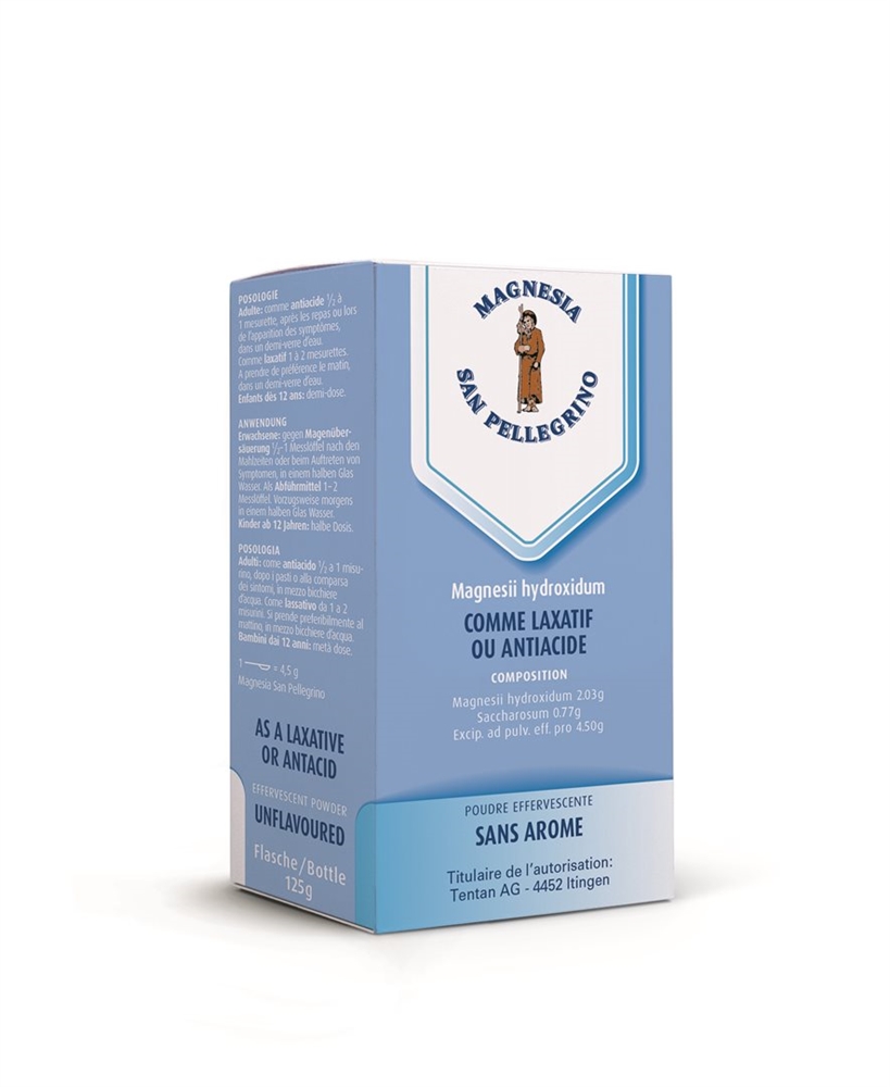 MAGNESIA S PELLEGRIN pdr eff s arôme 125 g