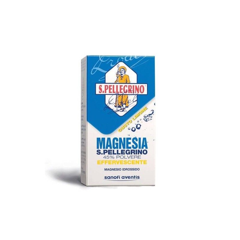 Magnesia San Pellegrino, Brausepulver mit Aroma