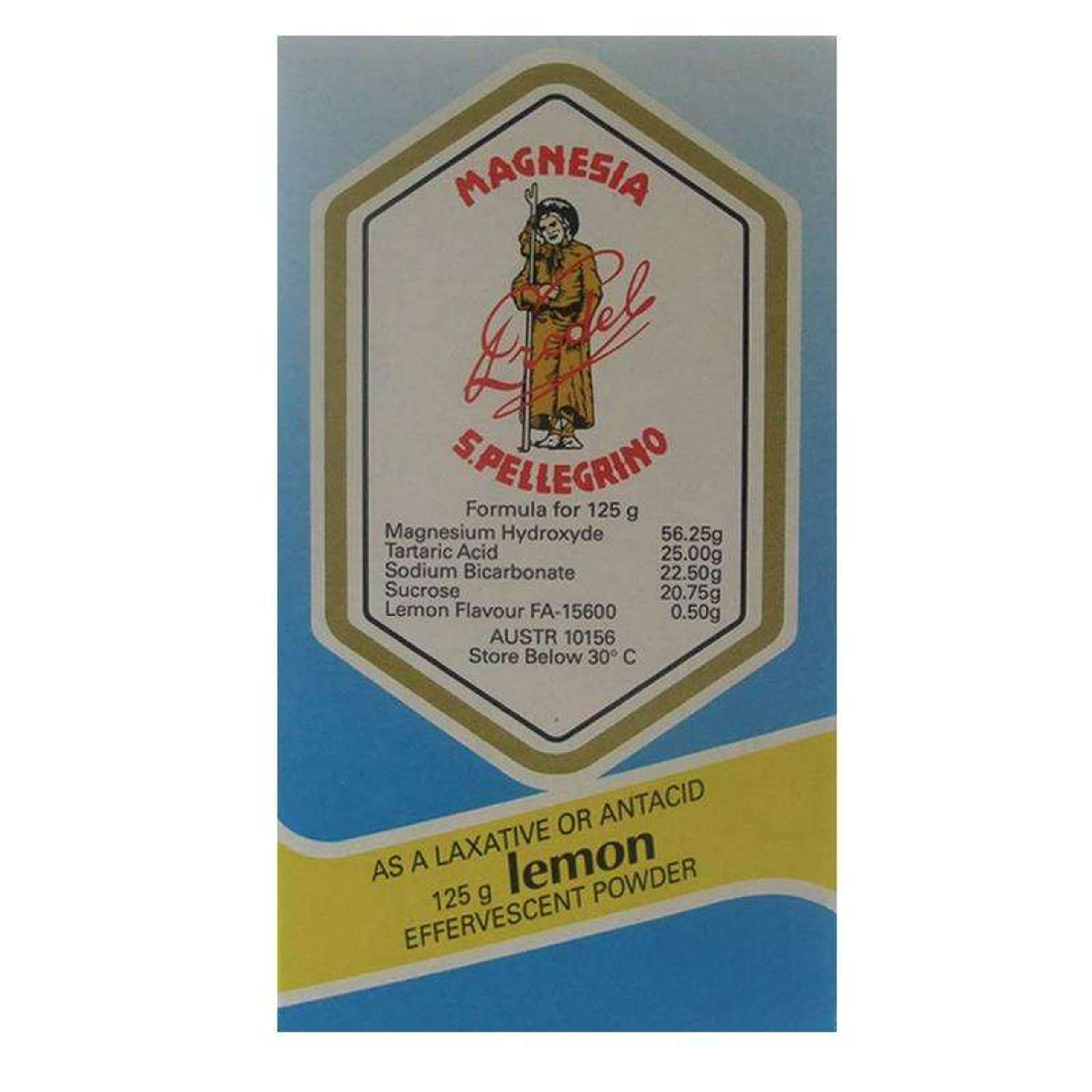 MAGNESIA S PELLEGRIN pdr eff citr 125 g