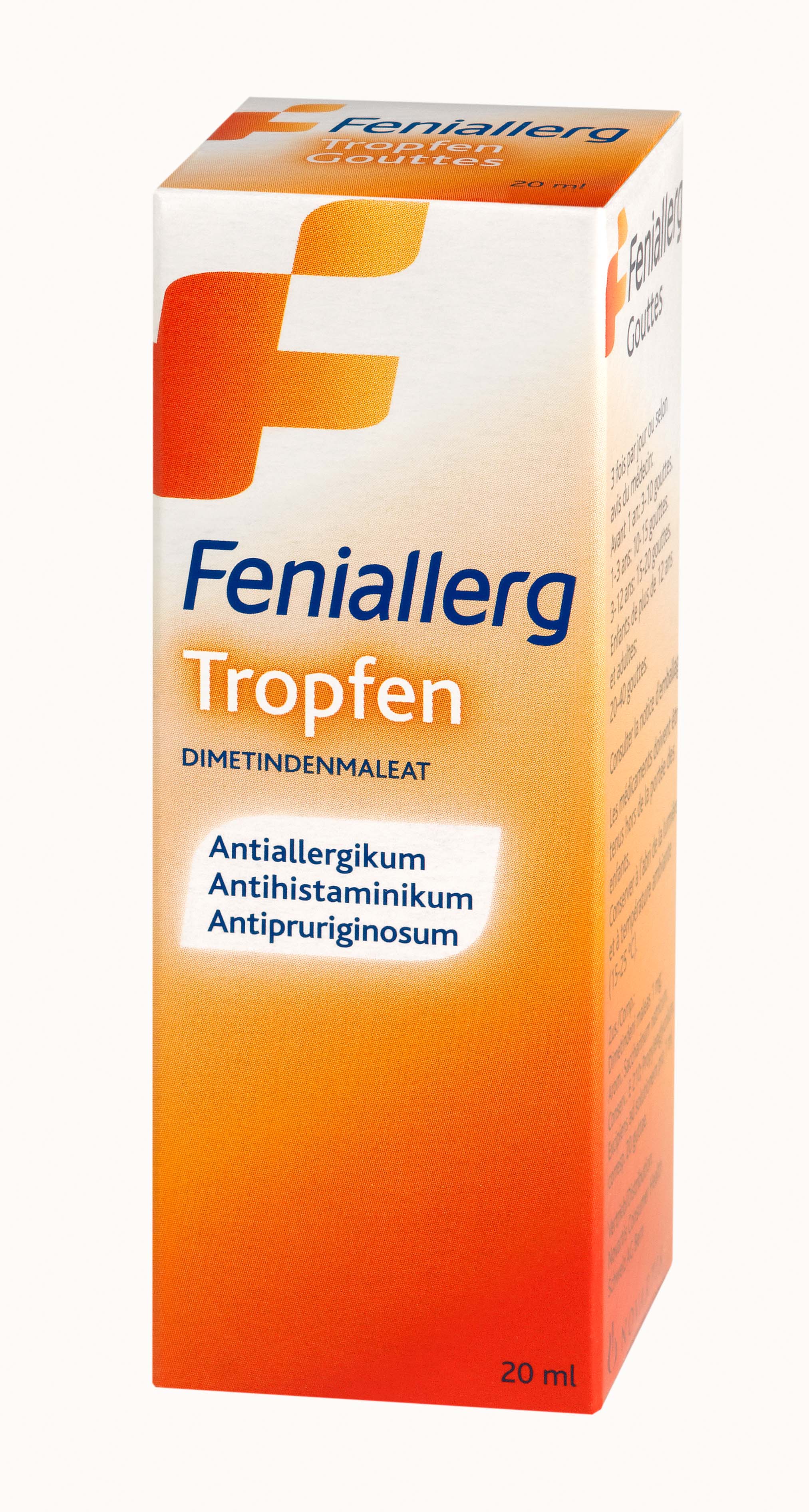 FENIALLERG gouttes 1 mg/ml fl 20 ml