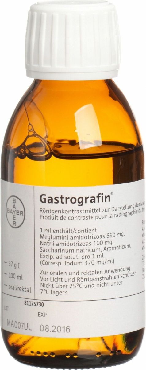 GASTROGRAFIN sol 10 fl 100 ml